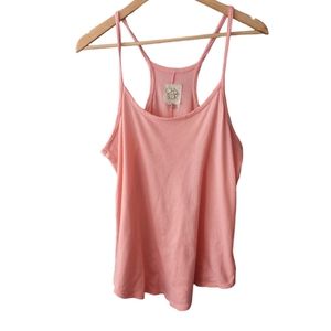 Chaser Pink Racerback Tank Size Medium